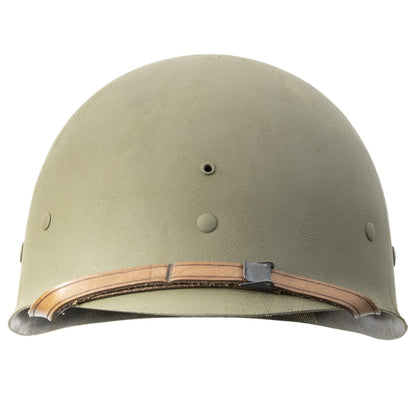 Liner fibre infanterie d'origine Allemande pour casque US M1 vue de face