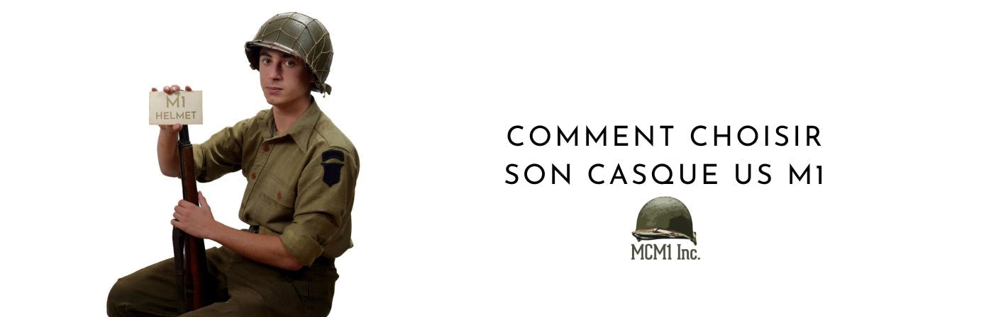 Bannière de l'article de blog sur comment choisir son casque US M1