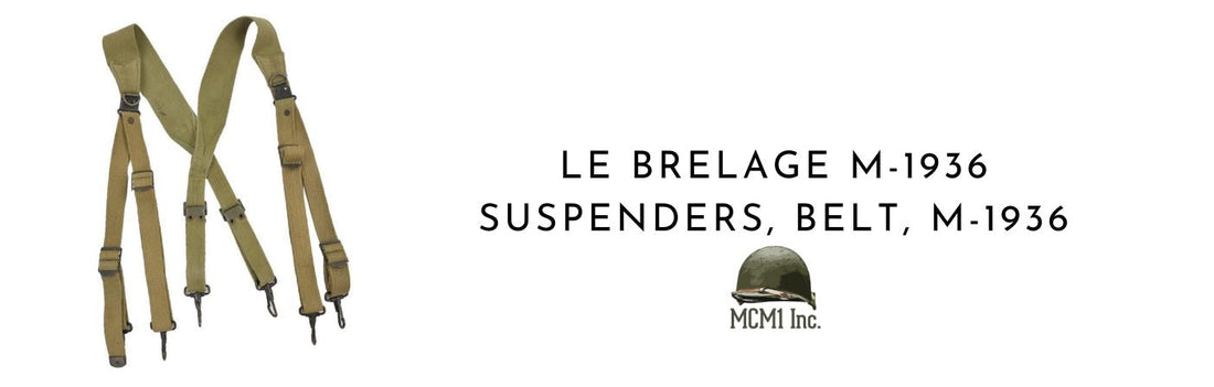 Bannière de l'article de blog traitant du brelage M-1936 américain