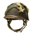 "Battle Battered" 506th PIR Cpl Don Rinehart "Battle Battered" 506th PIR Cpl Don Rinehart - Mon Casque M1