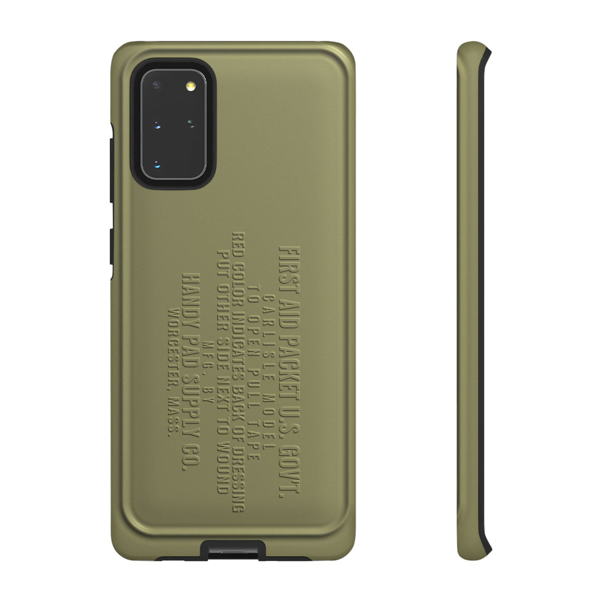 Funda para Samsung First Aid Packet, U.S. Gov't Verde