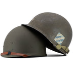 Casque complet Battle Battered 3rd ID 7th Infantry Regiment 1st Battalion 1st Lt et son liner.