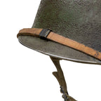 Casque Complet Battle Battered 517th PCRT gros plan du cerclage à l'avant