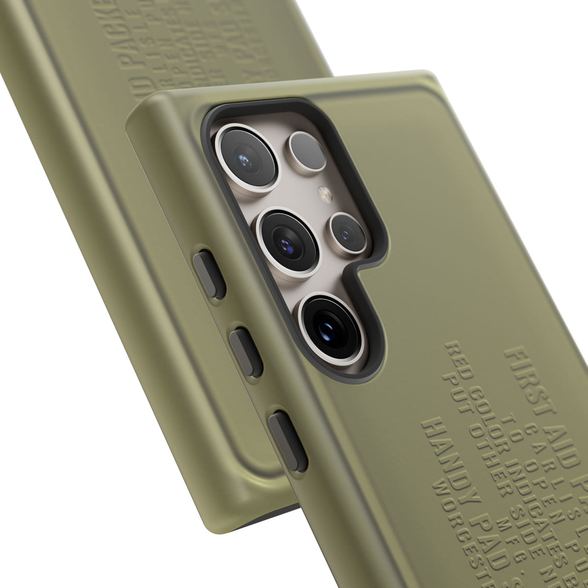 Funda para Samsung First Aid Packet, U.S. Gov't Verde