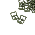 Boucle pour "A" Yokes type Westinghouse à faux rouleau peintes en vert olive drab vue en paire