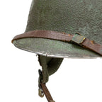 Casque Complet Parachutiste 509th PIB gros plan de l'imitation du cerclage à l'avant