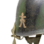 Casque Complet Parachutiste 509th PIB vue de la texture du casque