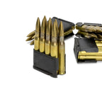 Clips M1 Garand complets avec leurs cartouches neutralisées.