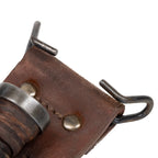 Couteau de combat M3 et son fourreau M6 en cuir 5