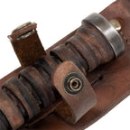 Couteau de combat M3 et son fourreau M6 en cuir 7