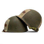 Casque Complet Infanterie - Original McCord 501A, casque lourd posé sur le sous casque Westinghouse