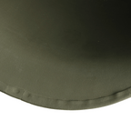 Casque Complet Infanterie - Original McCord 501A gros plan du numéro de lot de la coque originale McCord et de son cerclage.