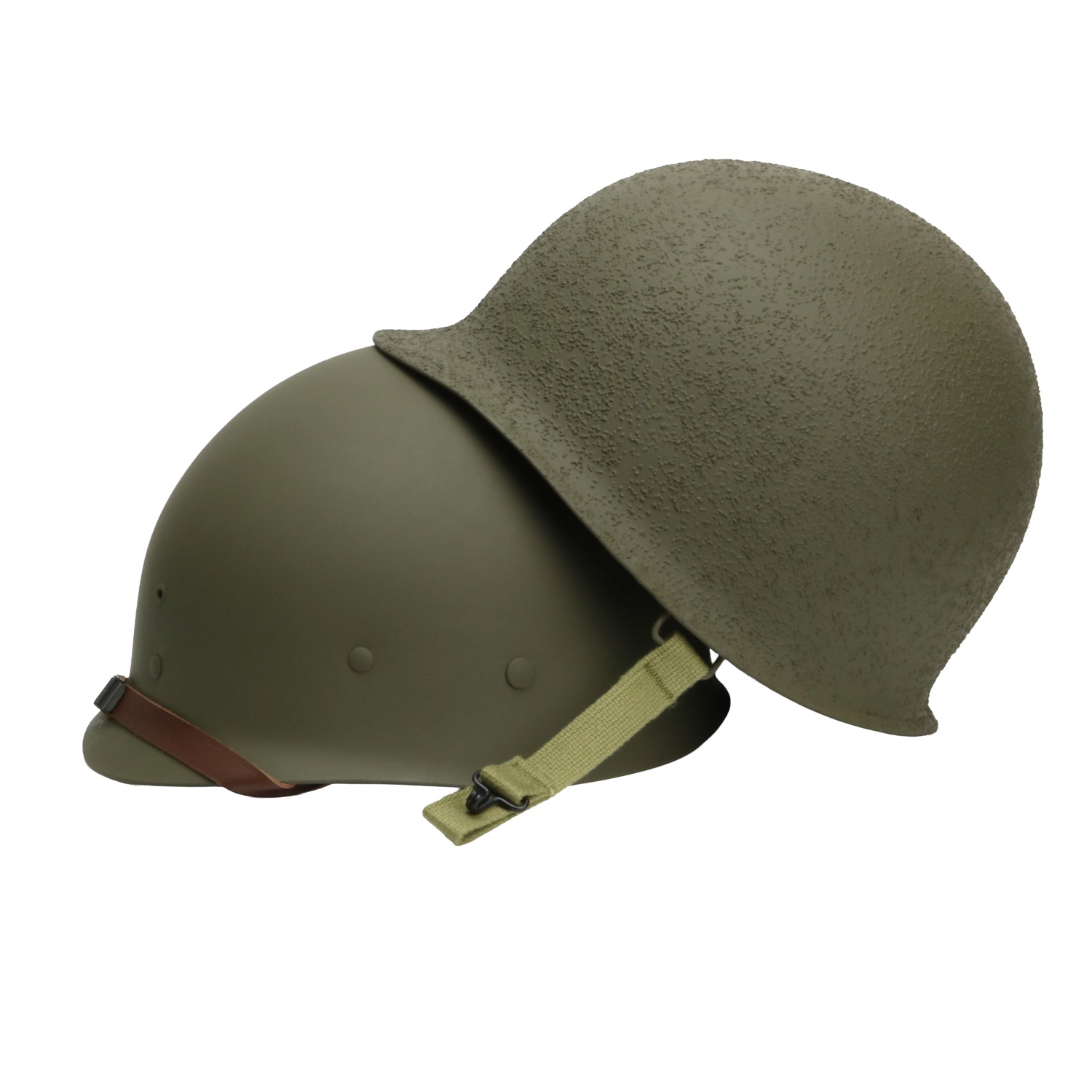 Casque Complet Infanterie McCord 886A - Liner Westinghouse vue du sous casque sous le casque lourd