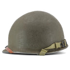 Casque Complet Infanterie Original Schlueter et liner Firestone version 29th ID 2nd Lieutenant Battle Battered vue latérale gauche