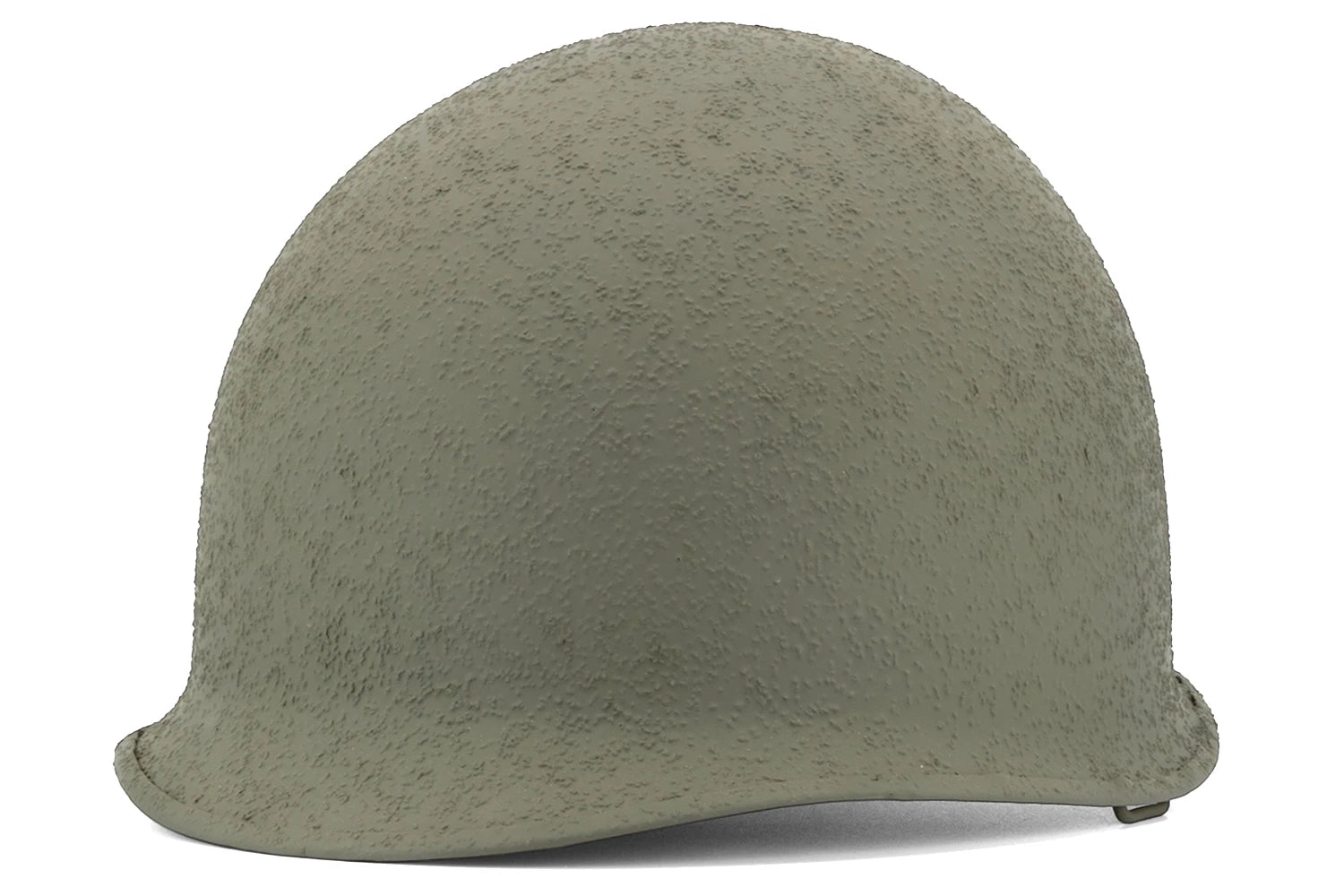 Coque infanterie US M1 après restauration à l'atelier Mon Casque M1