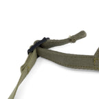 Kit Mentonnière Tissu 517th PRCT gros plan du haut d'une boucle de réglage.