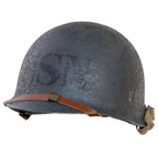 Casque Complet de LCVP driver vue de 3/4 avec son sous casque en fibre
