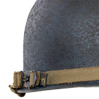 Gros plan de la jugulaire du casque Complet de LCVP driver