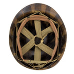 Cordon de serrage pour liner US M1 Late War monté dans un sous casque original fin de guerre Mon Casque M1