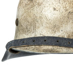 "Battle Battered" Stahlhelm M42 Wintertarnung "Battle Battered" Stahlhelm M42 Wintertarnung - Mon Casque M1