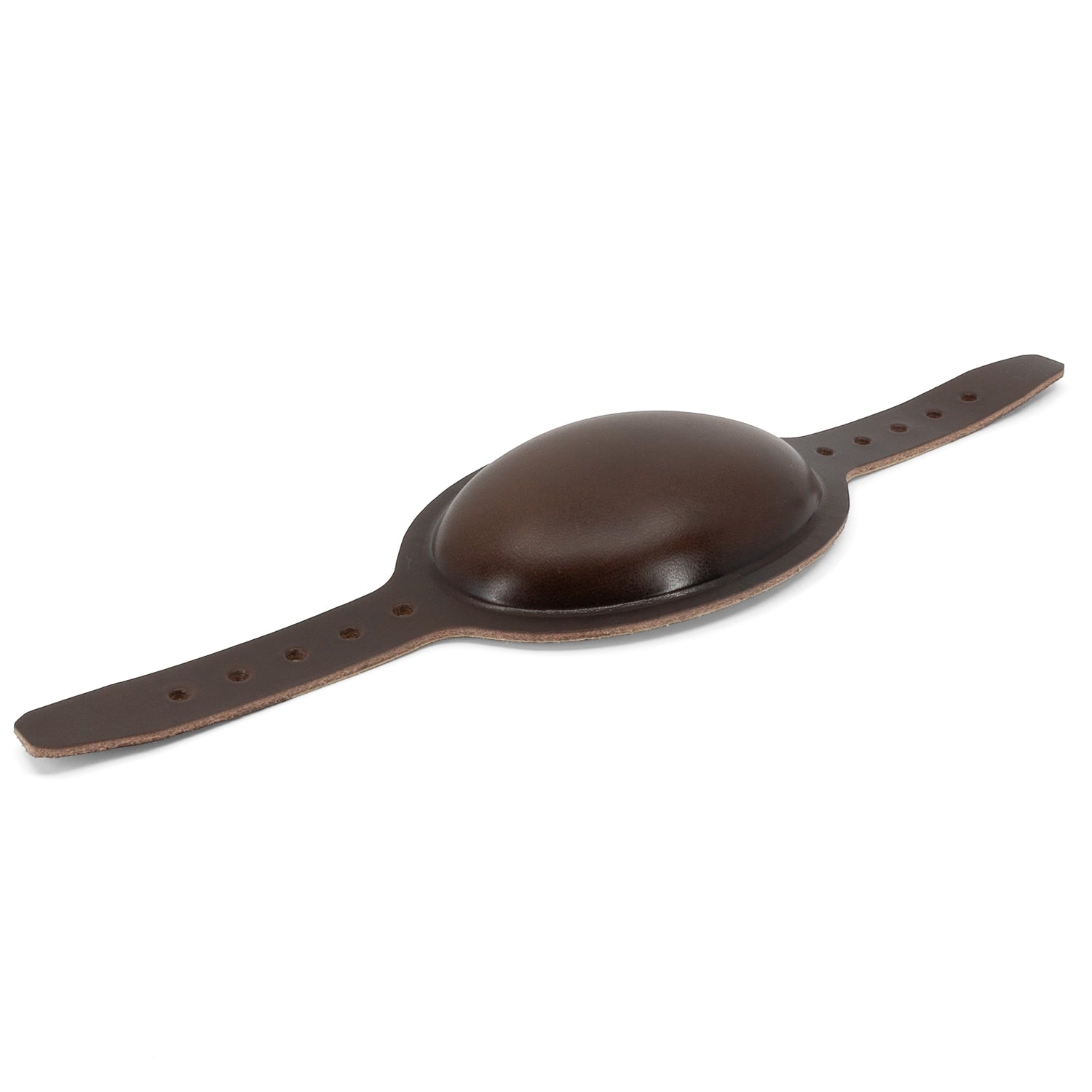 Mentonnière en cuir pour liner US M1 Parachutiste posée au sol-2_Mon Casque M1