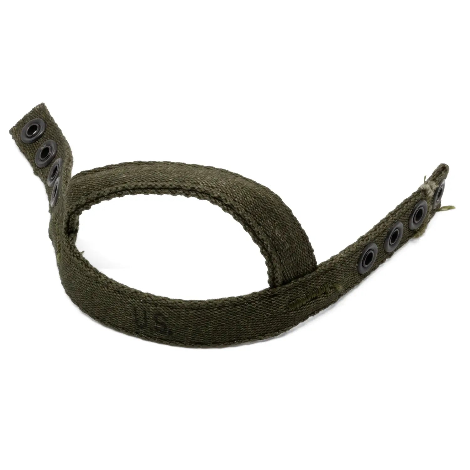 Mentonnière en tissu pour sous casque parachutiste M1 après guerre avec marquage US