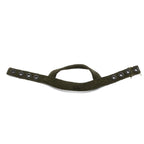 Mentonnière en tissu pour sous casque parachutiste M1 après guerre avec marquage US vue à plat