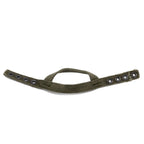 Mentonnière en tissu pour sous casque parachutiste M1 après guerre sans marquage US vue à plat