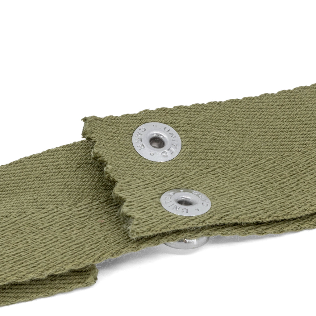 Bouton pression segma pour système de suspente interne de liner US M1 support de neck band et neck band.