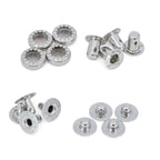 Bouton pression segma pour système de suspente interne de liner US M1 par lot de 4.