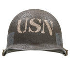 Coque de casque du 2nd Naval Beach Battalion vue de face