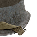 Coque de casque du 2nd Naval Beach Battalion gros plan latéral 2