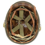 Edition limitée Battle Battered USN Damage Control Fire Brigade vue de l'interieur du sous casque en fibre ABL.