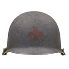"Battle Battered" USN Medic "Battle Battered" USN Medic - Mon Casque M1