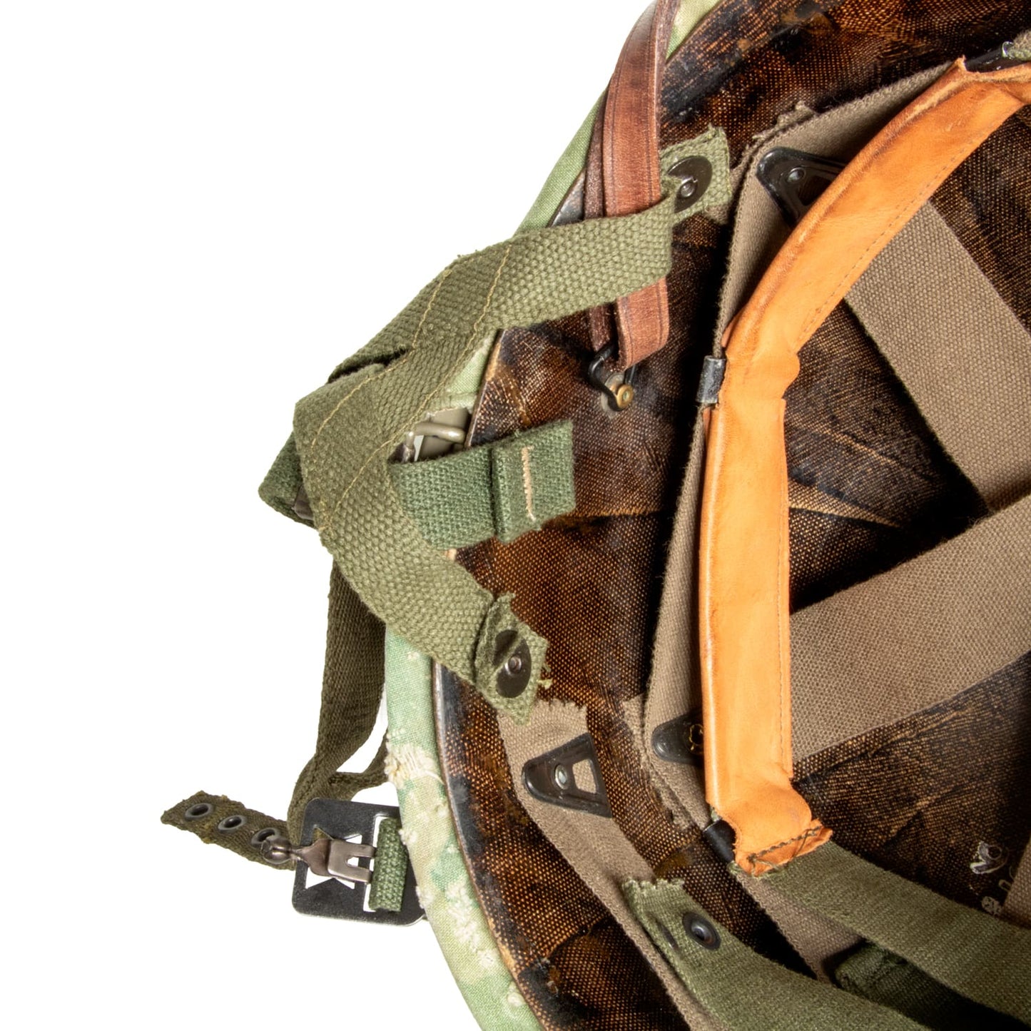 Casque Complet Vietnam Parachutiste Edition Limitée précoce vue interieur du A Yoke