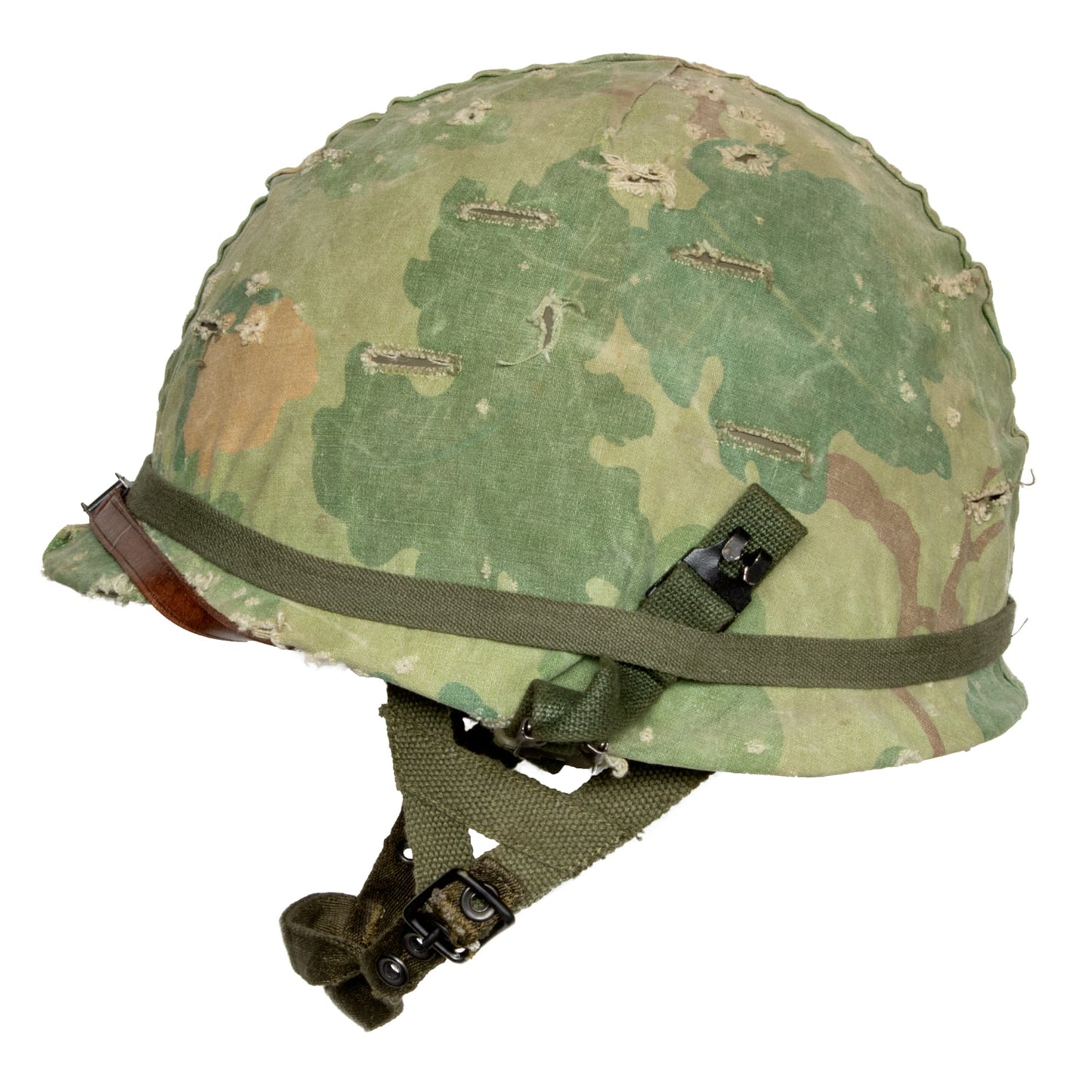 Casque Complet Vietnam Parachutiste Edition Limitée précoce vue de profil gauche