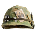 Casque complet Vietnam Battle Battered en édition limitée Point Man vue de 3/4