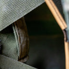 Casque complet Vietnam Battle Battered en édition limitée Point Man gros plan de l'etiquette du système de suspente