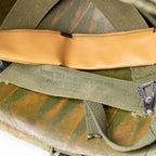 Casque complet Vietnam Battle Battered en édition limitée Point Man gros plan du marquage original du système de suspente