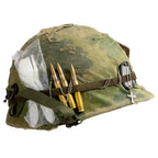 Casque complet Vietnam Battle Battered en édition limitée Point Man vue du côté droit