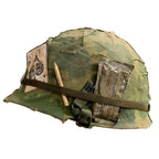 Casque complet Vietnam Battle Battered en édition limitée Point Man vue du côté gauche