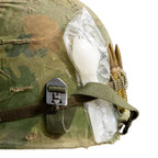 Casque complet Vietnam Battle Battered en édition limitée Point Man gros plan des couverts originaux