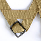 A Yokes type Inland couleur OD#3 pour sous casque parachutiste WW2 gros plan 1