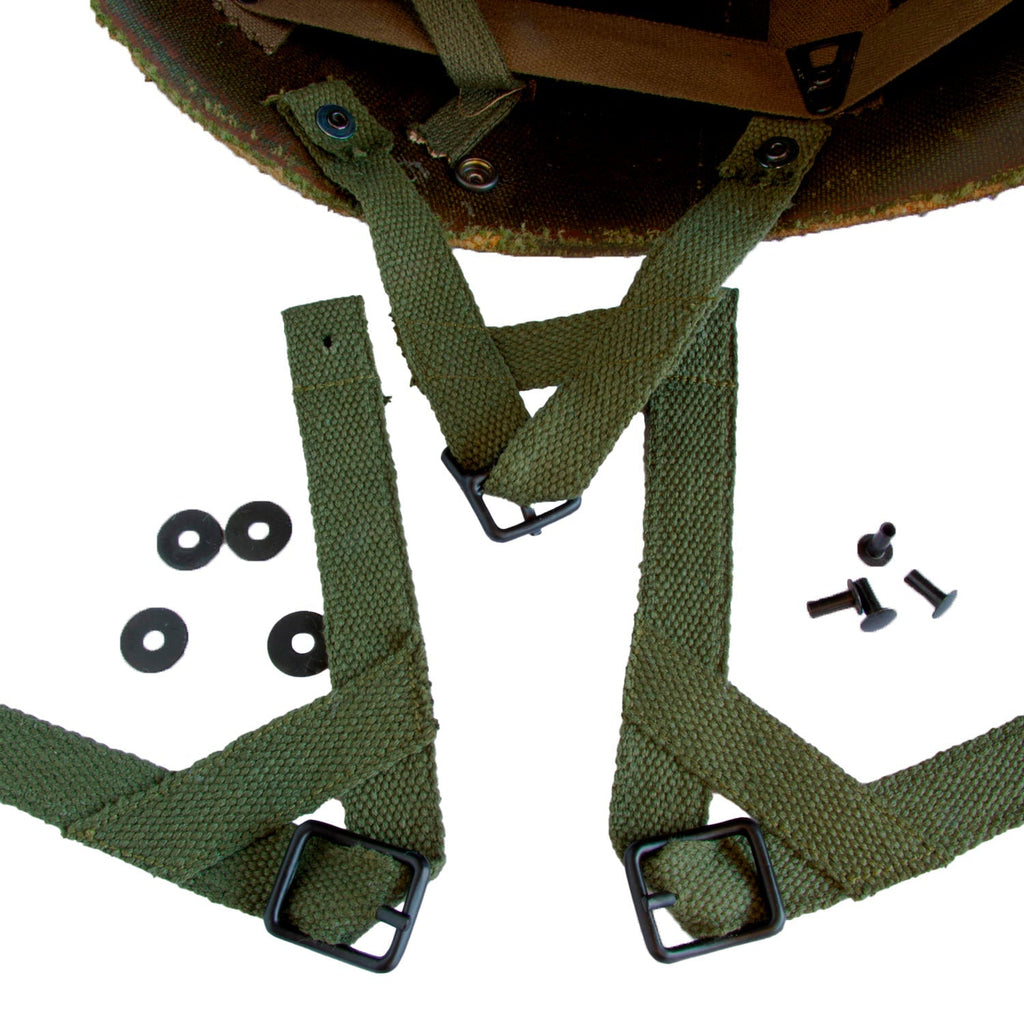 A Yokes pour sous casque parachutiste Type II guerre de Corée guerre du Vietnam 2