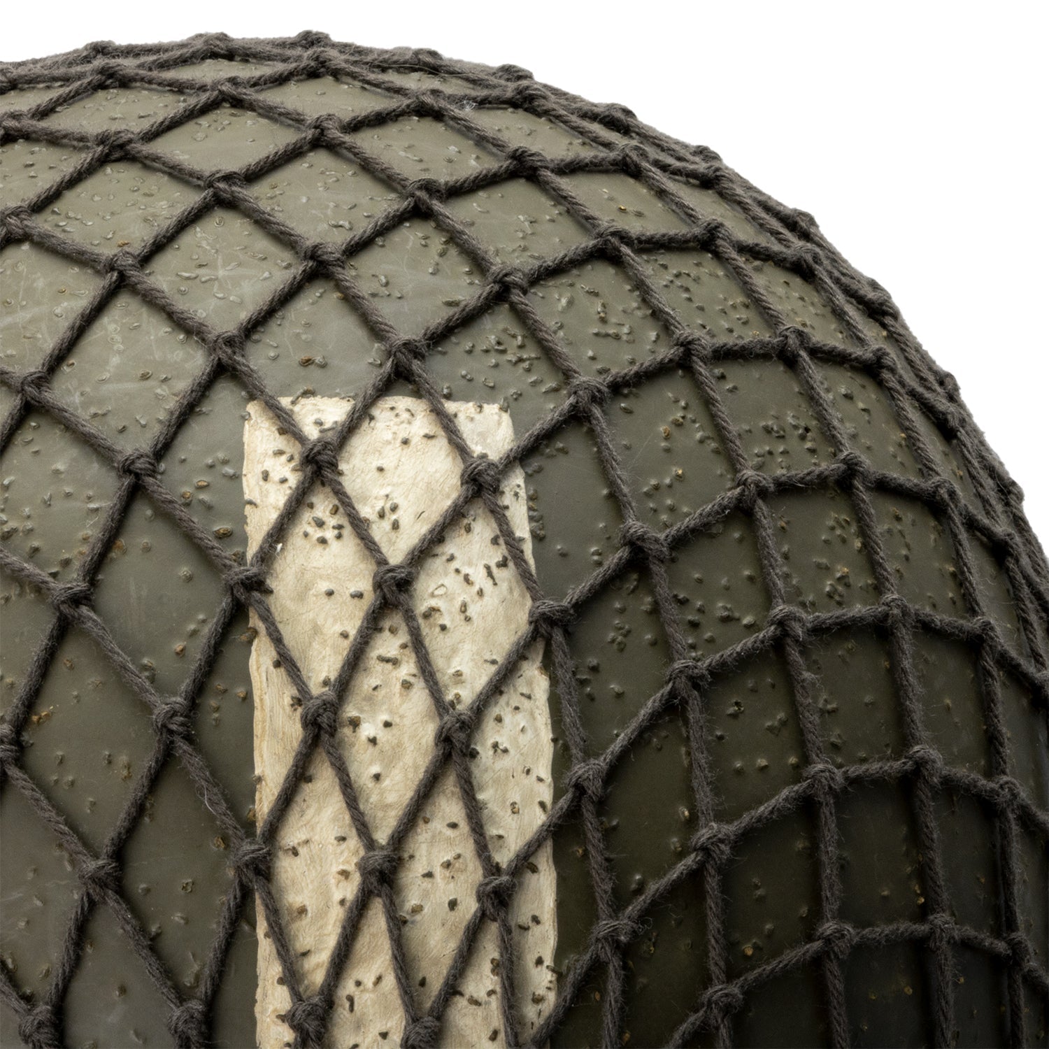 Gros plan de l'insigne arrière de CO "Battle Battered" 326th Engineer Bn Major Hugh A. Mozley