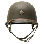 Vue avant du casque complet "Battle Battered" 326th Engineer Bn Major Hugh A. Mozley