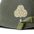 "Battle Battered" 327th GIR 2nd Bn NCO Casque Complet 6 - Mon Casque M1