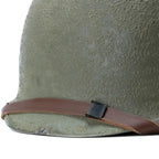 "Battle Battered" 327th GIR 2nd Bn NCO Casque Complet 8 - Mon Casque M1