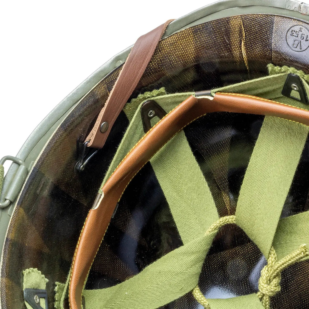"Battle Battered" 327th GIR 2nd Bn NCO Casque Complet 10 - Mon Casque M1