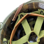 "Battle Battered" 327th GIR 2nd Bn NCO Casque Complet 10 - Mon Casque M1